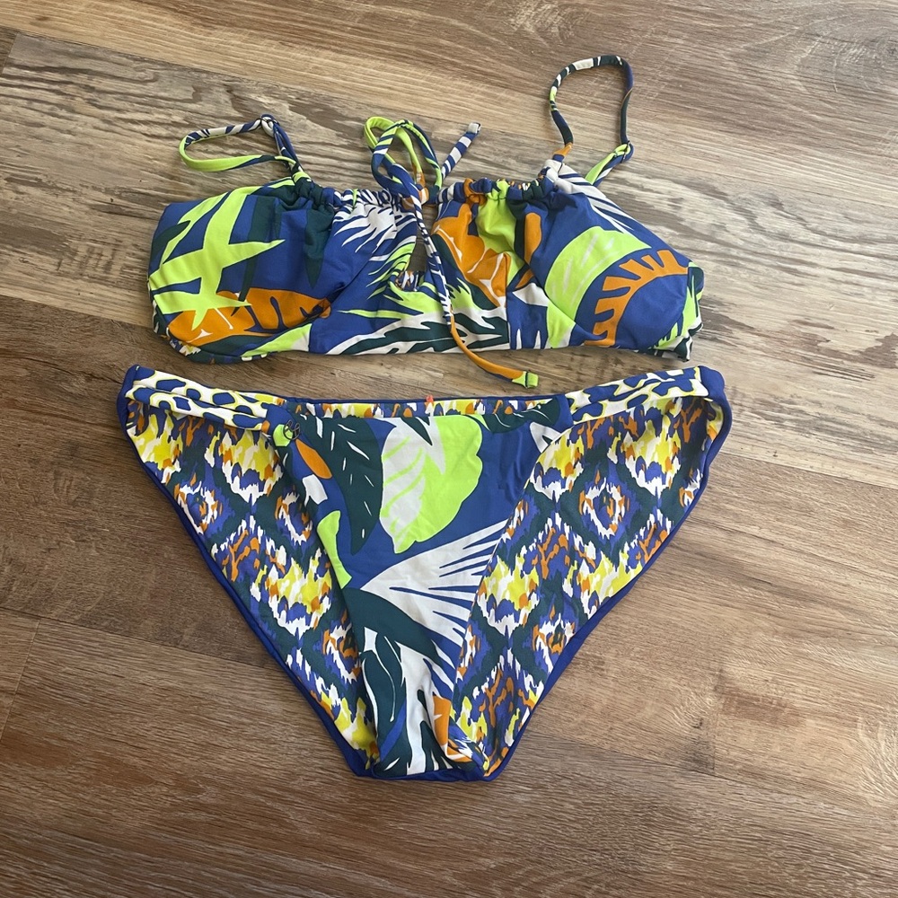Maaji Colorful Patterned Bikini Set
